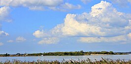 Het eiland Marchjepôle in het Tjeukemeer