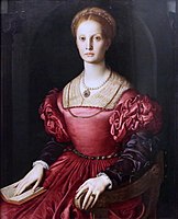 Lucrezia Panciatichi, by Agnolo Bronzino, 1540