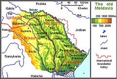 Mapa opisywanego kraju