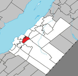 Location within Kamouraska RCM