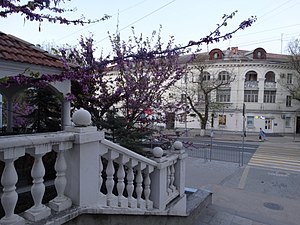 Malerische Ecke der Stadt