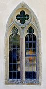 Gotisches Maßwerkfenster (Südseite, um 1500)