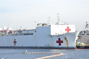 USNS Mercy on 27 November 2024