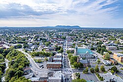 Aerial view of Granby