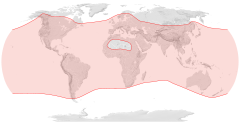 Mapa występowania