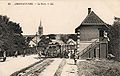 Arromanches railway station around 1901