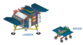 Derived work Chang’e-4, Lander and Rover