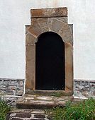 West gate with its archaic relief decoration