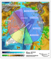 Projektowany podział Arktyki na sektory
