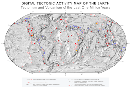 Tektonische Aktivität weltweit