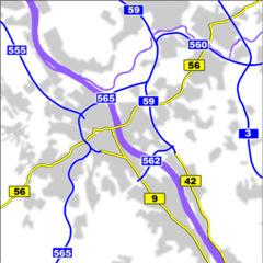 Mapa A562