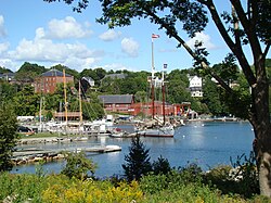 View of Rockport Harbor