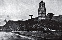 The pagoda was in disrepair before 1900