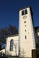 Turm der evangelischen Kirche