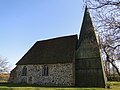 KW 50: Die Dorfkirche Below ist eine mittelalterliche Feldsteinkirche im mecklenburgischen Ort Below, einem Ortsteil der Gemeinde Techentin im Landkreis Ludwigslust-Parchim. Das Innere der kleinen Dorfkirche zeichnet sich trotz seiner Einfachheit durch die fast vollständig erhaltenen, 1882 unter Kalktünche wieder freigelegten Wandmalereien von 1470/1480 aus.