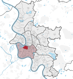 Mappa dei quartieri di