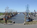 Kutterhafen am Dorumer Tief in Dorum-Neufeld