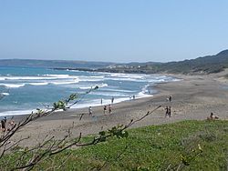 Beach at Jialeshui in Manzhou Township