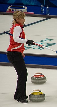 Kelly Schafer bei den Olympischen Winterspielen 2010 in Vancouver