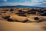 Wüstenlandschaft der Großen Gobi in der Mongolei