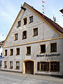 Wohnhaus und Bäckerei, Stammhaus der Familie des Stenografen Franz Xaver Gabelsberger