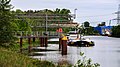 Verladebrücke am Kieswerk Parey