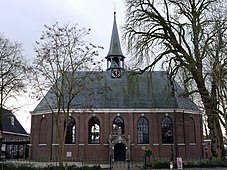 NH-kerk aan de Nedereindseweg 3, Nieuwegein (Jutphaas), gebouwd in 1819 (rijksmonument)