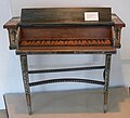 Oktavspinett (angeblich Brescia 1583, vermutlich ein Franciolini-Fabrikat) Berlin, Musikinstrumentenmuseum