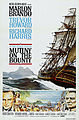 Poster for Mutiny on the Bounty (1962)  Done