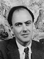 The British pilot and writer Roald Dahl in 1956