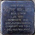 Stolperstein für Käthe Niessen (Virchowstraße 10)