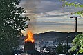 Image 25Traditional Norwegian St. Hansbål (midsummer) bonfire in Laksevåg, Bergen Municipality (from Culture of Norway)