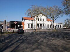 Kleve, Empfangsgebäude des Bahnhofes Kleve