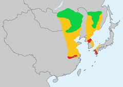 Mapa występowania