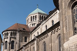 Heilig-Geist-Kirche (1897–1902) Neuromanik, Hauptportal