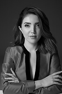 balck & white photo of Ayşegül Coşkun