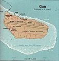 İngiliz askeri noktasının bulunduğu Gan Adası