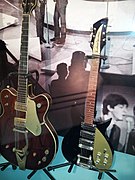 Gretsch Country Gentleman, Rickenbacker 325 guitars, Museum of Making Music.jpg