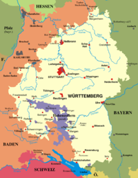 Württemberg 1789–1810 und 1810–1945