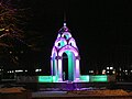 Gazebo at night