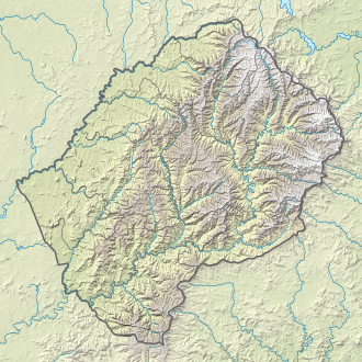 List of fossiliferous stratigraphic units in Lesotho is located in Lesotho