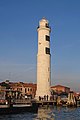 Leuchtturm der Insel Murano bei Venedig