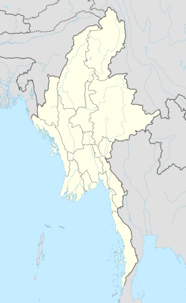 Myanmar üzerinde Yangon