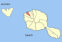 Papeete op Tahiti