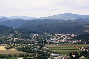 Südostansicht von Pottenstein