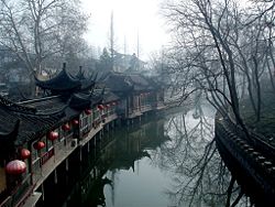 Yangzhou sabah görüntüsü