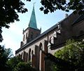 Østre Aker kirke, sett fra sørsiden Foto: C. Hill, 2007