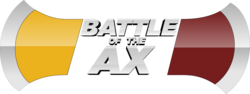 This year's Battle of the Ax logo