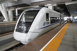 CRH1A in Guangzhou South Railway Station