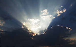 Crepuscular rays